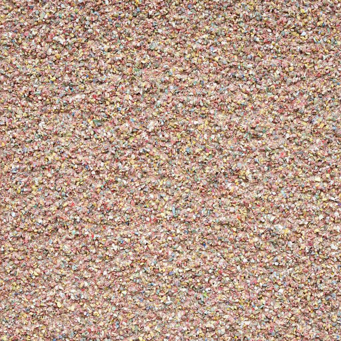 Kleines abstraktes Gemälde „Marsfeld XCV“ mit natürlicher, rosé-goldener Farbtextur und faszinierender Oberflächenstruktur. Atelier Hellbusch.