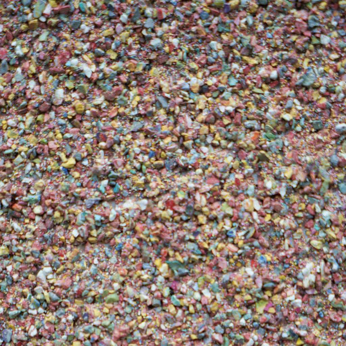 Kleines abstraktes Gemälde „Marsfeld XCV“ mit natürlicher, rosé-goldener Farbtextur und faszinierender Oberflächenstruktur (Nahaufnahme). Atelier Hellbusch.