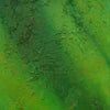 "Melanie", 50x70 cm, 2026 (Ausschnitt): Kunst in Grün auf Leinwand von Mark Hellbusch mit organischen Strukturen und tiefer Farbschichtung