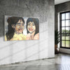 Tara & Fatima (in situ) | Zeitgenössischer Expressionismus 100x170cm Kunst Atelier Mark Hellbusch 