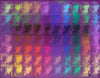 Output 7 von Mark Hellbusch, farbenfrohes abstraktes Ölgemälde mit Farbfeldern in Violett, Pink, Orange, Türkis, Grün und Gelb, 60 × 80 cm