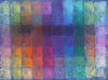 Output 8 von Mark Hellbusch – buntes abstraktes Ölgemälde mit Farbfeldern in Blau, Violett, Grün, Rot und Orange, 60 × 80 cm