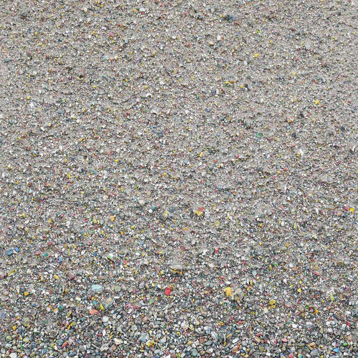 Marsfeld CXXXIV – Strukturkunst aus farbigen Farbresten auf Leinwand, Format 40x30 cm. Atelier Hellbusch.