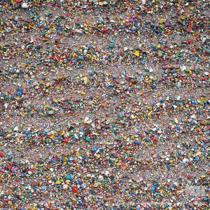 Detailreiches abstraktes Gemälde mit mineralischer Struktur, inspiriert von Verwitterung und Naturprozessen – Marsfeld CXXXIX (Ausschnitt), Atelier Hellbusch