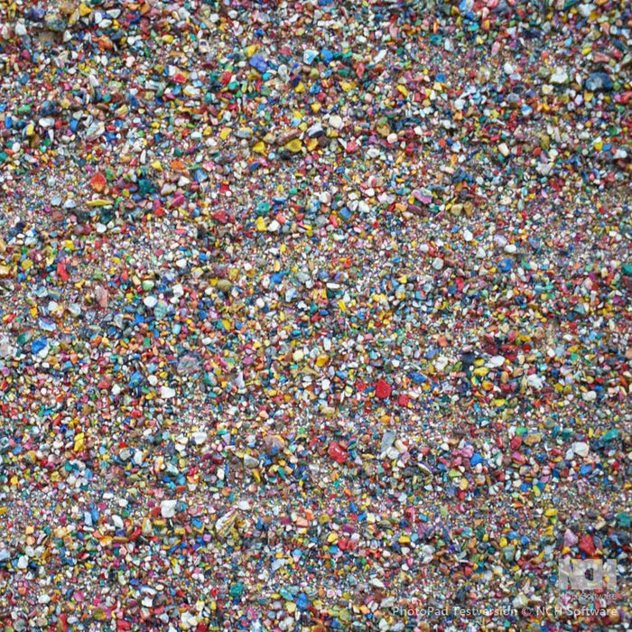 Detailreiches abstraktes Gemälde mit mineralischer Struktur, inspiriert von Verwitterung und Naturprozessen – Marsfeld CXXXIX (Ausschnitt), Atelier Hellbusch