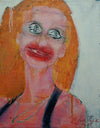 "Amy, Sandy, Dave & John" moderne expressive Malerei auf Leinwand Kunst Atelier Mark Hellbusch 