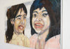 Tara & Fatima | Zeitgenössischer Expressionismus 100x170cm Kunst Atelier Mark Hellbusch 